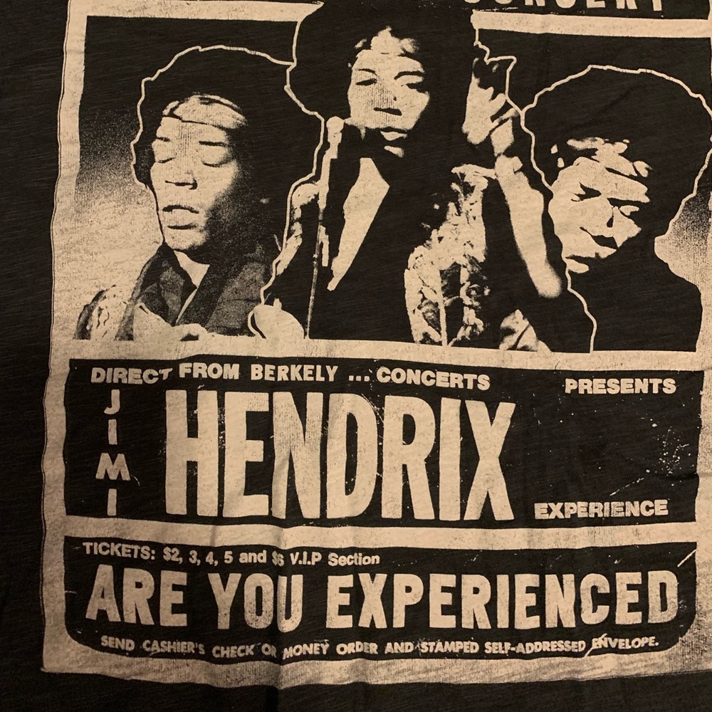 Jimmy Hendrix vintage tee